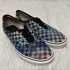 Galaxy Tie Dye Vans Authenic